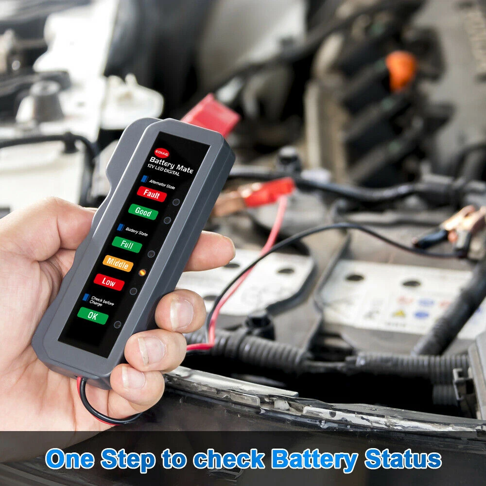 Automotive 12V Battery Load Tester Alternator Analyzer Car Diagnostic Test Tools For Vehicle Car Accessories Battery Tester Tool
Automotive 12V Battery Load Tester Alternator Analyzer Car Diagnostic Test Tools For Vehicle Car Accessories Battery Tester Tool