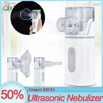 Silent Ultrasonic Nebulizer Inhaler Handheld Portable Inhale Nebulizer For Kids Adult Inhaler Atomizer Inalador Nebulizador
Silent Ultrasonic Nebulizer Inhaler Handheld Portable Inhale Nebulizer For Kids Adult Inhaler Atomizer Inalador Nebulizador