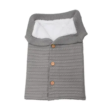 Europe And The United States New Button Sleeping Bag Baby Outdoor Baby Stroller Sleeping Bag Wool Knit Plus Velvet Thick Warm
Europe And The United States New Button Sleeping Bag Baby Outdoor Baby Stroller Sleeping Bag Wool Knit Plus Velvet Thick Warm