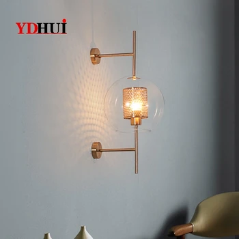 Post-modern Glass Wall Lights Lamp Nordic Led Wall Sconce for Bathroom Bedroom Home Lighting Fixtures Kitchen Lamp Luminaire E14
Post-modern Glass Wall Lights Lamp Nordic Led Wall Sconce for Bathroom Bedroom Home Lighting Fixtures Kitchen Lamp Luminaire E14