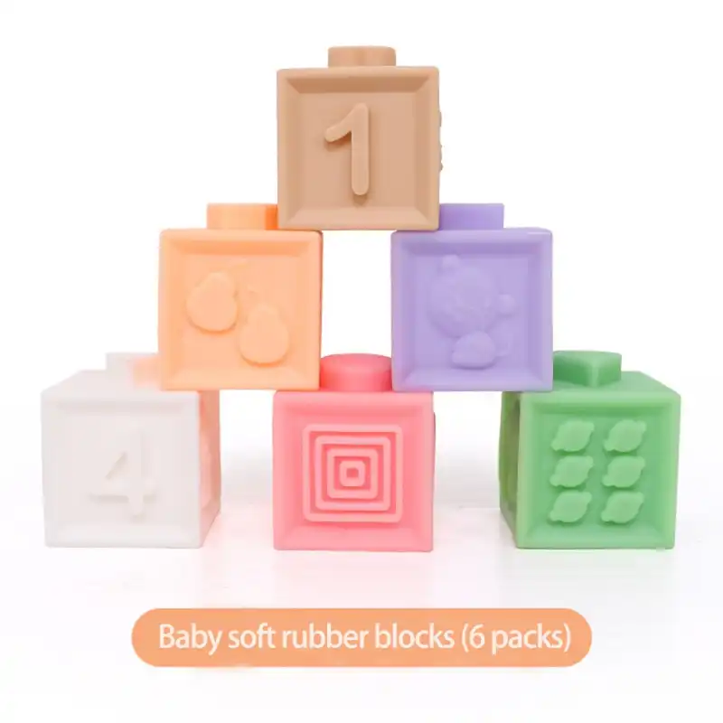 rubber stacking blocks