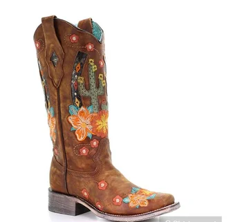 Women's boots New for 2020 High Quality Pu Leather Safety Fashion Boots Female Vinage Classic Western Boots Botas De Mujer QA063
Women's boots New for 2020 High Quality Pu Leather Safety Fashion Boots Female Vinage Classic Western Boots Botas De Mujer QA063