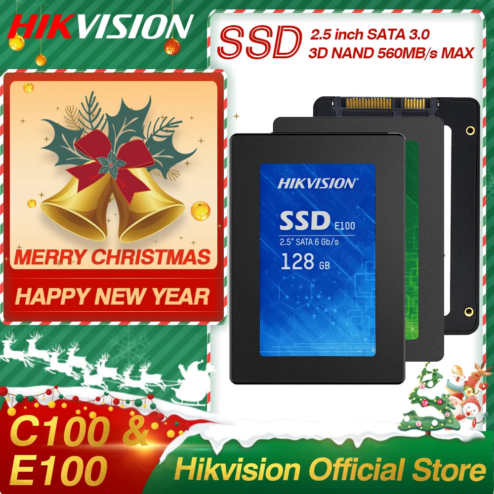 Hikvision HikStorage SSD 560MB/s MAX 128GB 256GB 512GB 1TB 2.5 inch SATA 3 Internal Solid State Disk SDD 3D NAND Laptop PC Disk|Внутренние твердотельные накопители| |