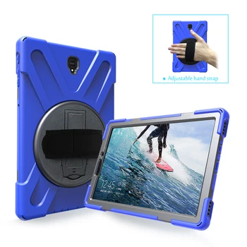 For Samsung Tab S4 T830 Silicon PC Back Case 360 Degree Rotation Stand Handheld Case Safe Tablet Cover for Samsung Tab 10.5 T835
For Samsung Tab S4 T830 Silicon PC Back Case 360 Degree Rotation Stand Handheld Case Safe Tablet Cover for Samsung Tab 10.5 T835
