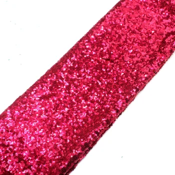Ferramentas de Perfuração de Couro Profissionais para Artesanato em Couro 15 1 MeterSequined Lace Fabrics For Dress Hot Pink Dark Rose Allover Embroidered Fabric Sequins Table Cloth 132cm