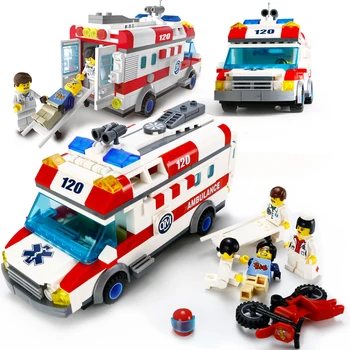 328pcs Ambulance Car Building Blocks Field Armies Cannon Small Particles Bricks Children Toys Compatible With Lepining City 
328pcs Ambulance Car Building Blocks Field Armies Cannon Small Particles Bricks Children Toys Compatible With Lepining City