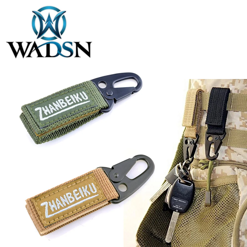 WADSN Outdoor Tactics Nylon Ribbon Buckle Hanging Military Fans Multi-function Olecranon Hook Tactical Accessory Belt Carabiners
WADSN Outdoor Tactics Nylon Ribbon Buckle Hanging Military Fans Multi-function Olecranon Hook Tactical Accessory Belt Carabiners