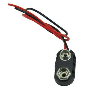 T or I Type 9V battery button 9Volt battery holder One-line type 1 font 15CM line length
T or I Type 9V battery button 9Volt battery holder One-line type 1 font 15CM line length