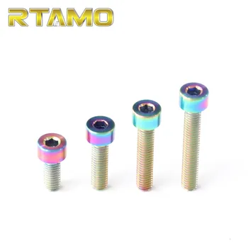 Titanium Bolts M4X10/15/20/25mm Hexagon Socket Head Cap Screws Stigma for Car,Bicycle and Motorcycle Parts 
Titanium Bolts M4X10/15/20/25mm Hexagon Socket Head Cap Screws Stigma for Car,Bicycle and Motorcycle Parts