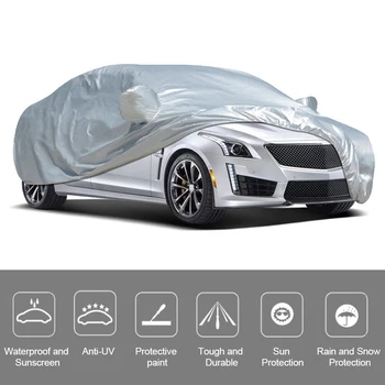 Universal Full Car Cover Outdoor Indoor UV Protection Sunscreen Heat Protection Dustproof Scratch-Resistant Sedan Suit M-XXL
Universal Full Car Cover Outdoor Indoor UV Protection Sunscreen Heat Protection Dustproof Scratch-Resistant Sedan Suit M-XXL