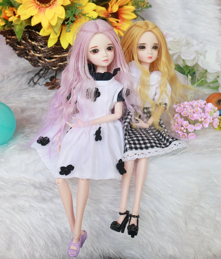 1/6 30cm Blyth Bjd/sd Plastic Doll Fashion Doll Diy Toy High Girl Gift Doll with Clothes Make Up Shoes Wigs Body Head
1/6 30cm Blyth Bjd/sd Plastic Doll Fashion Doll Diy Toy High Girl Gift Doll with Clothes Make Up Shoes Wigs Body Head