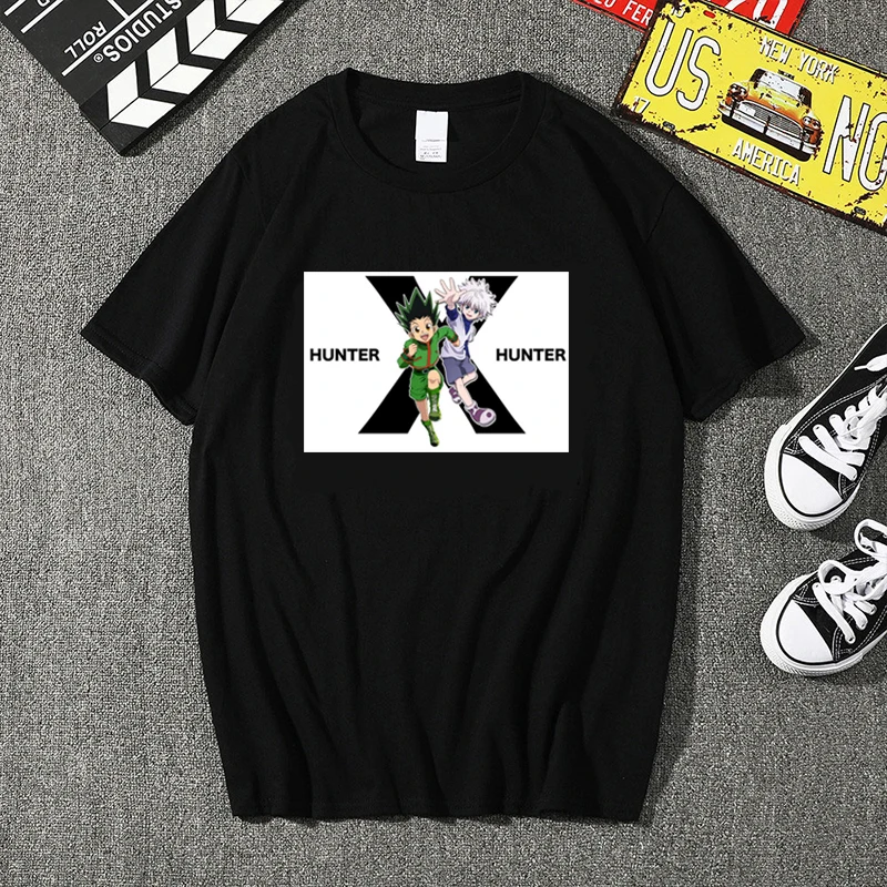 Vintage Hunter X Hunter Tshirt Short Sleeved Cotton Tee Girl Summer Killua Zoldyck T-shirt Anime Manga Japan Hunters Hxh T Shirt
Vintage Hunter X Hunter Tshirt Short Sleeved Cotton Tee Girl Summer Killua Zoldyck T-shirt Anime Manga Japan Hunters Hxh T Shirt