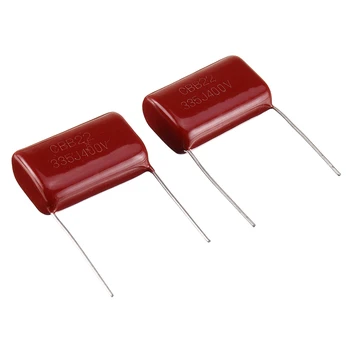 10pcs 400V335J 3.3uF 25mm 400V 335 3300nf CBB Polypropylene Film Capacitor Accessory
10pcs 400V335J 3.3uF 25mm 400V 335 3300nf CBB Polypropylene Film Capacitor Accessory