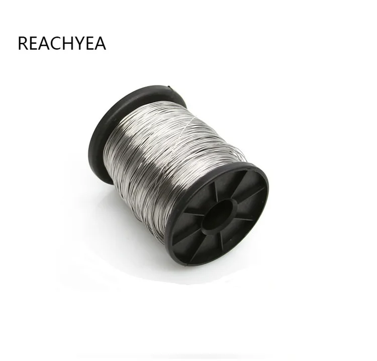 Фото High Quality 304 Stainless Steel Wire Diameter 0.1/0.2/0.3/0.4/0.5/0.6/1.0MM Single HARD Rope Cold Drawn Hard Cable | Обустройство