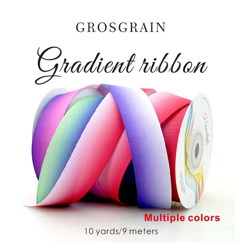 HAOSIHUI Hot sale 10yards/lot (16 19 23 26 32 39 51mm) printed grosgrain ribbon, Rainbow for decoration
HAOSIHUI Hot sale 10yards/lot (16 19 23 26 32 39 51mm) printed grosgrain ribbon, Rainbow for decoration