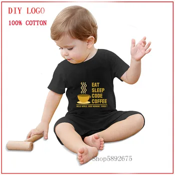 2020 Newborn Baby Winter Hoodie Clothes Programmer eat sleep code coffee-hello world coder Polyester Infant Baby New Rompers
2020 Newborn Baby Winter Hoodie Clothes Programmer eat sleep code coffee-hello world coder Polyester Infant Baby New Rompers