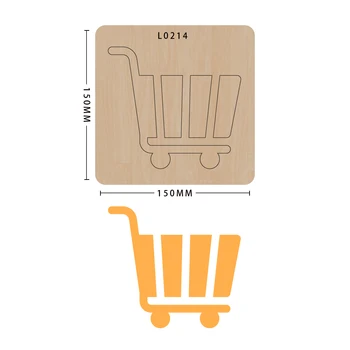 Logo knife mold mold wood mold decoration, model L0214, suitable for common die cutting machines on the market 
Logo knife mold mold wood mold decoration, model L0214, suitable for common die cutting machines on the market