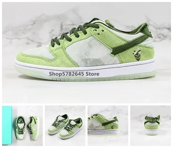 

2020 New StrangeLove x SB Dunks Low PRO QS Womens Mens Running Shoes Top Quality Melon green sneakers CT2552-800