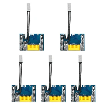 5 Pieces BL1430 Li-Ion Battery PCB Charging Protection Circuit Board for Makita 14.4V 1.5Ah 3Ah 4.5Ah 6Ah BL1415 BL1445 BL1460
5 Pieces BL1430 Li-Ion Battery PCB Charging Protection Circuit Board for Makita 14.4V 1.5Ah 3Ah 4.5Ah 6Ah BL1415 BL1445 BL1460