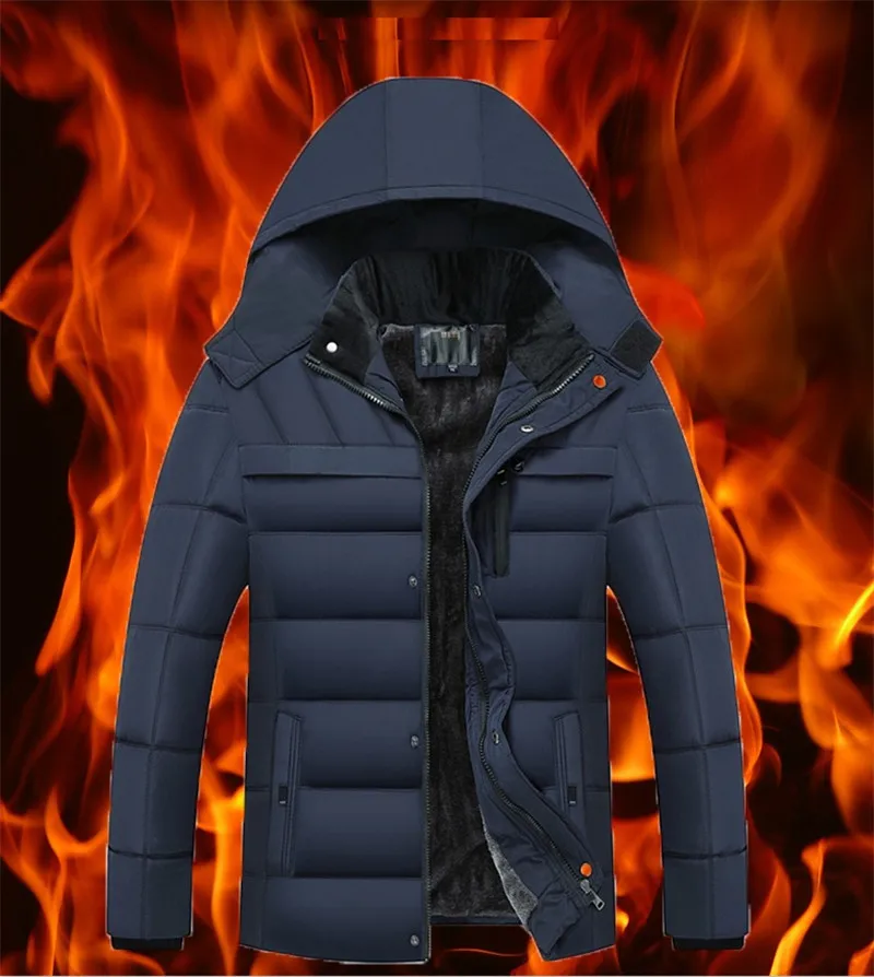 Men's Windproof Jacket Winter Old Men Jacket Father Middle aged Men's Plus Velvet Thick Down Cotton Clothes Warm Coat Thick
Men's Windproof Jacket Winter Old Men Jacket Father Middle aged Men's Plus Velvet Thick Down Cotton Clothes Warm Coat Thick