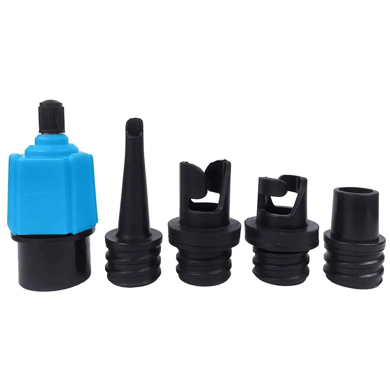 Inflatable Pump Adaptor Air Pump Converter with 4 Standards Conventional Air Valve Attachment for Inflatable Boat,Etc
Inflatable Pump Adaptor Air Pump Converter with 4 Standards Conventional Air Valve Attachment for Inflatable Boat,Etc