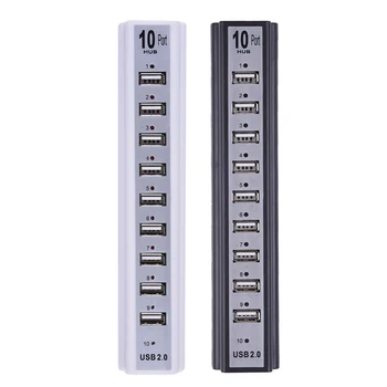 EU/US Plug 10 Ports USB 2.0 Hubs with AC Power Computer Peripherals Supply Adapter For Portable For PC Laptop Notebook
EU/US Plug 10 Ports USB 2.0 Hubs with AC Power Computer Peripherals Supply Adapter For Portable For PC Laptop Notebook