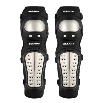 4 Pcs/Set Cycling long knee Pad elbow guard Stainless steel riding protective gear Protector Protection armor
4 Pcs/Set Cycling long knee Pad elbow guard Stainless steel riding protective gear Protector Protection armor