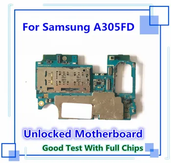original replaced for Samsung Galaxy A30 A305FD motherboard A30 card Factory unlocked with chip Official Android OS installed