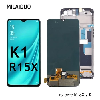 LCD For Oppo R15X / K1 Display Touch Panel Screen Digitizer Assembly for OPPO R15X LCD Replacement
LCD For Oppo R15X / K1 Display Touch Panel Screen Digitizer Assembly for OPPO R15X LCD Replacement