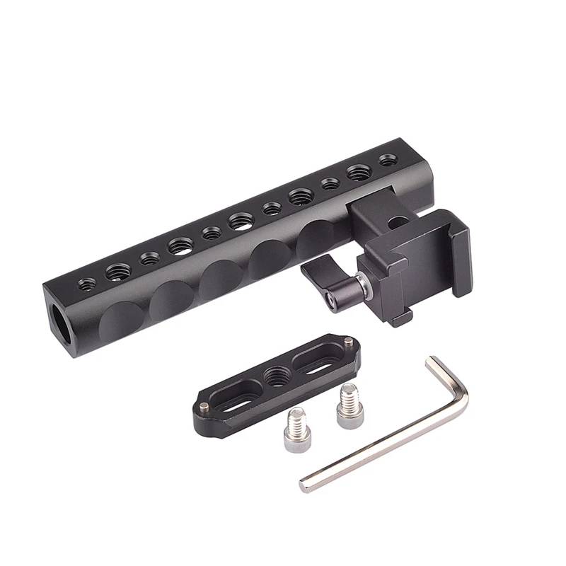 Portable Camera Stabilizer Top Handle Grip Cheese Handle with Hot Shoe Mount for Digital DSLR Camera Handle
Portable Camera Stabilizer Top Handle Grip Cheese Handle with Hot Shoe Mount for Digital DSLR Camera Handle