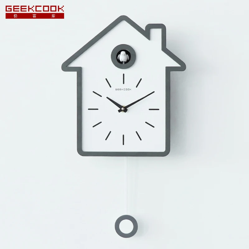 Minimalistic Nordic Wall Clock with Pendulum Modern Design Wall Watch Living Room White Cuckoo Relogio Cuco Decoration AA50WC
Minimalistic Nordic Wall Clock with Pendulum Modern Design Wall Watch Living Room White Cuckoo Relogio Cuco Decoration AA50WC