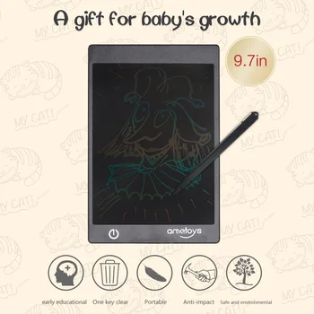 9.7 Inch LCD Writing Tablet Kids Early Childhood Multi Writing Color Paint Learning Drawing Board With Sticky Magnet
9.7 Inch LCD Writing Tablet Kids Early Childhood Multi Writing Color Paint Learning Drawing Board With Sticky Magnet