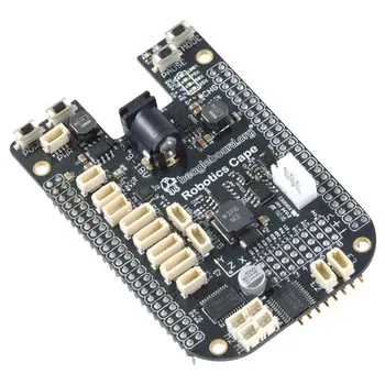 1 pcs x BB-CAPE-ROBOTICS add-on Development board used with BeagleBone Black or BeagleBone Black Wireless
1 pcs x BB-CAPE-ROBOTICS add-on Development board used with BeagleBone Black or BeagleBone Black Wireless