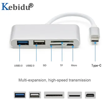 USB 3.1 Type C Hub To OTG SD / TF Card Reader USB 3.0 Micro USB Power Adapter For Macbook Air Pro Surface Pro 6 Huawei Mate 20
USB 3.1 Type C Hub To OTG SD / TF Card Reader USB 3.0 Micro USB Power Adapter For Macbook Air Pro Surface Pro 6 Huawei Mate 20