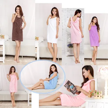 Women Sexy Towel Bathrobe Home bath towel Sling tube top bow bath skirt can wear bath towel robe quick-drying adult bathrobe
Women Sexy Towel Bathrobe Home bath towel Sling tube top bow bath skirt can wear bath towel robe quick-drying adult bathrobe