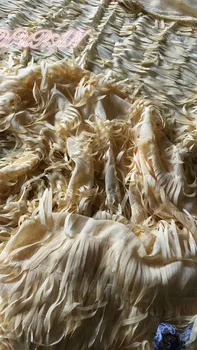 High Quality African Embroidery Tulle Mesh Fabric for Dress French Net Lace Fabric for Bridal Dress 
High Quality African Embroidery Tulle Mesh Fabric for Dress French Net Lace Fabric for Bridal Dress