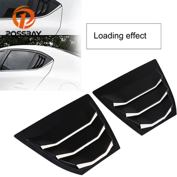 POSSBAY Car Left & Right Side Window Louver Scoop Cover Vent for Mazda 3/Axela Sedan 2014-present Car Rear Window Stickers 
POSSBAY Car Left & Right Side Window Louver Scoop Cover Vent for Mazda 3/Axela Sedan 2014-present Car Rear Window Stickers