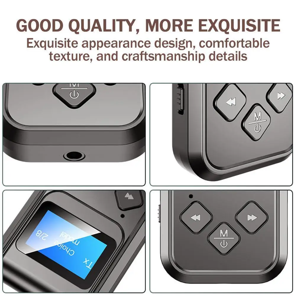 LCD T15 Bluetooth 5.0 Wireless Audio Adapter Wireless For Car Bluetooth Speakers TV Receiver Bluetooth USB Transmitter PC G0O6
LCD T15 Bluetooth 5.0 Wireless Audio Adapter Wireless For Car Bluetooth Speakers TV Receiver Bluetooth USB Transmitter PC G0O6