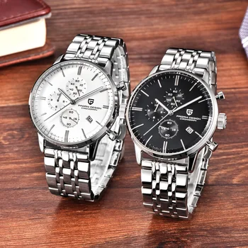 43mm Pagani Design Watches Luxury Waterproof Genuine Leather watch Japanese VK67 Movement Quartz Watches Men Relogio Masculino
43mm Pagani Design Watches Luxury Waterproof Genuine Leather watch Japanese VK67 Movement Quartz Watches Men Relogio Masculino