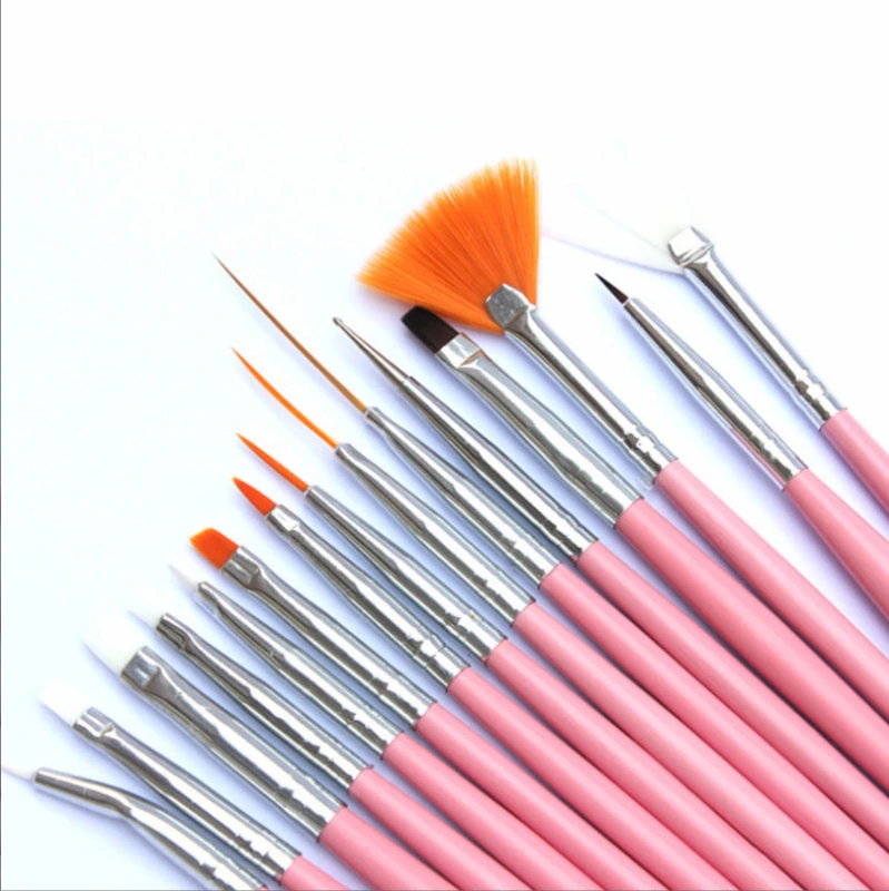 15pcs/Set Professional Salon Manicure Kit Pinceau Nail Art Brush Polishing Designing Dotting Nail Brushes Manicure Tool
15pcs/Set Professional Salon Manicure Kit Pinceau Nail Art Brush Polishing Designing Dotting Nail Brushes Manicure Tool