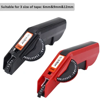 CIDY 1540 Manual Label Maker for 6/9/12mm 3D Embossing Tapes Replacement for Dymo Organizer Motex E5500 Label Printer
CIDY 1540 Manual Label Maker for 6/9/12mm 3D Embossing Tapes Replacement for Dymo Organizer Motex E5500 Label Printer