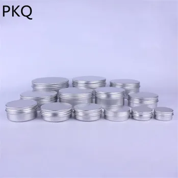 30pcs Silver Aluminium Tin Jar Sample Container Cosmetic Pots Round Can with Screw Cap for Lip Balm Art Cream Make Up Storage
30pcs Silver Aluminium Tin Jar Sample Container Cosmetic Pots Round Can with Screw Cap for Lip Balm Art Cream Make Up Storage