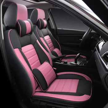 

custom car Seat Cover leather for Mazda CX-5 CX-7 3 6 ATENZA Acura ILX RDX RL TL Jaguar XE XJ XF XJL car accessories car styling