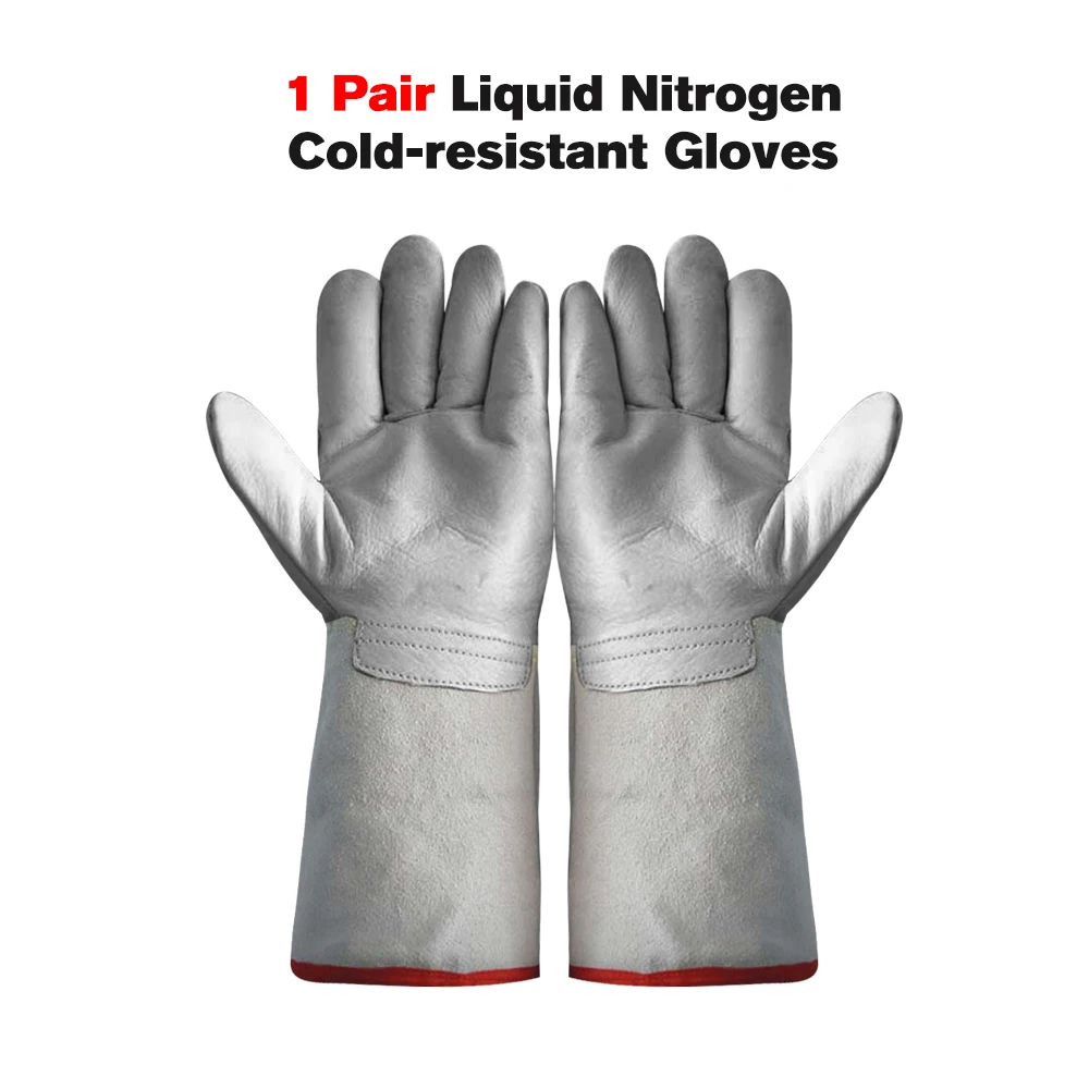 Working Gloves Low Temperature Liquid Nitrogen Gloves Antifreeze Cold-resistant Thick Gloves Hand Protective Safety Gloves
Working Gloves Low Temperature Liquid Nitrogen Gloves Antifreeze Cold-resistant Thick Gloves Hand Protective Safety Gloves