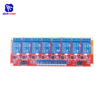diymore 5V/12V/24V 8 Channels Optocoupler Isolation Relay Module Board with High/Low Trigger Power Indicator Light for Ardiuno
diymore 5V/12V/24V 8 Channels Optocoupler Isolation Relay Module Board with High/Low Trigger Power Indicator Light for Ardiuno