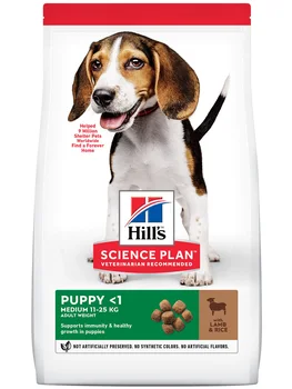 HILL'S HILL'S SCIENCE PLAN CANINE PUPPY MEDIUM LAMB & RICE for medium breed puppies with lamb and rice
HILL'S HILL'S SCIENCE PLAN CANINE PUPPY MEDIUM LAMB & RICE for medium breed puppies with lamb and rice