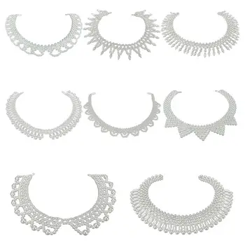 Women Detachable Vintage Blouse False Collar Handmade Woven Water Drop Imitation Pearl Pendant Jewelry Chunky Choker Necklace
Women Detachable Vintage Blouse False Collar Handmade Woven Water Drop Imitation Pearl Pendant Jewelry Chunky Choker Necklace