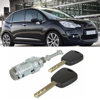 Car Front Left Door Lock Barrel for Citroen C2 C3 2002-2010 with 2 Keys 9170T9 9170W9 9170T5 256924
Car Front Left Door Lock Barrel for Citroen C2 C3 2002-2010 with 2 Keys 9170T9 9170W9 9170T5 256924