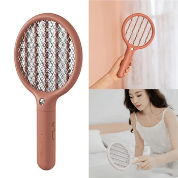 Mini Portable Electronic Swatter Killer Racket-USB Rechargeable LED Light-3Layers Safety Mesh Protection
Mini Portable Electronic Swatter Killer Racket-USB Rechargeable LED Light-3Layers Safety Mesh Protection