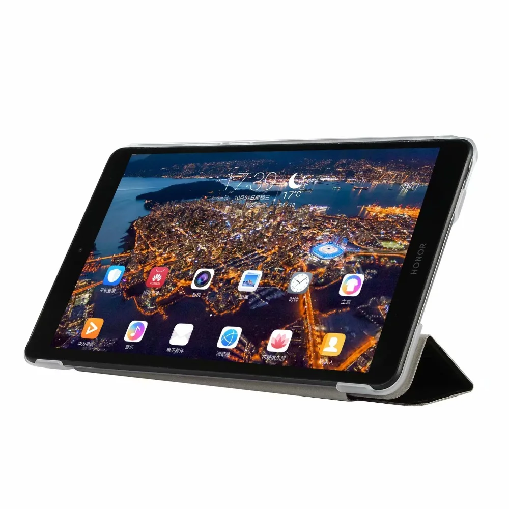 happy one】Luxury Tablet Case For Huawei Mediapad M5 Lite 8” Stand